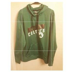 BOSTON CELTICS TX3 WARM 2XL GREEN HOODIE.
